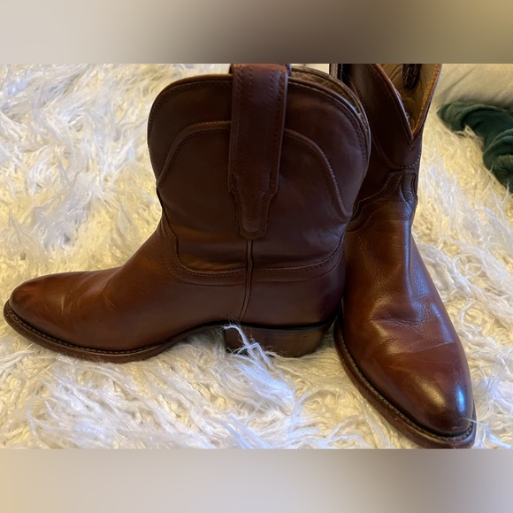 Tecovas Cognac ankle boots - Picture 2 of 8